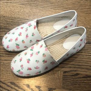 NEW Coach Floral Espadrille Flats